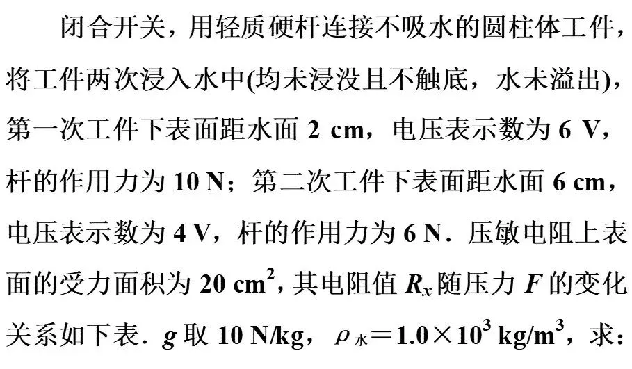 中考物理常考经典压轴题题型,转发收藏,好好研究 第18张