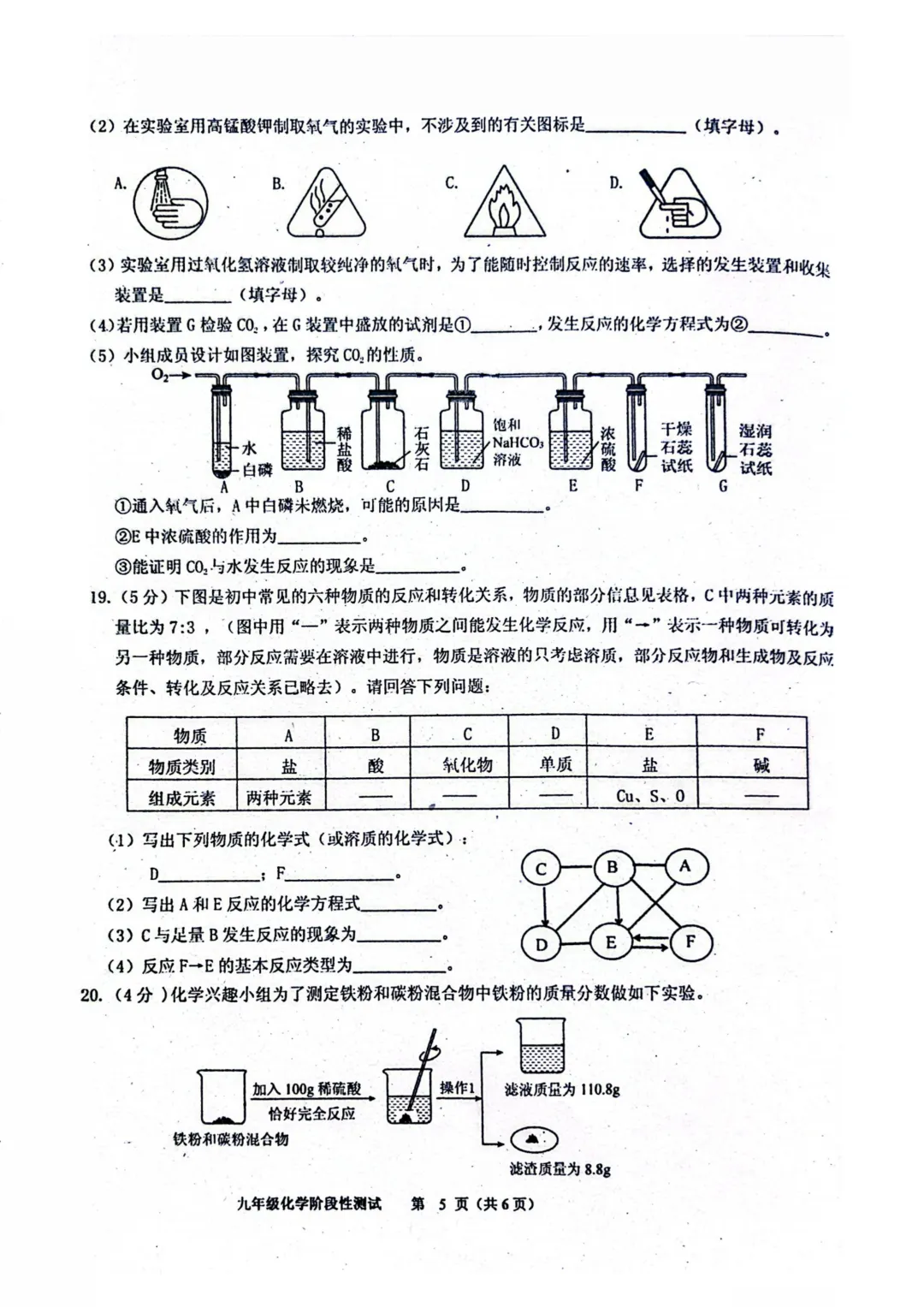 阿城区九年级中考一模试卷+答案【2025-2026】【化学】【高清电子版】 第6张
