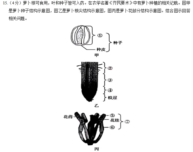 辽宁省2025年初中学业水平考试生物学试卷 第7张