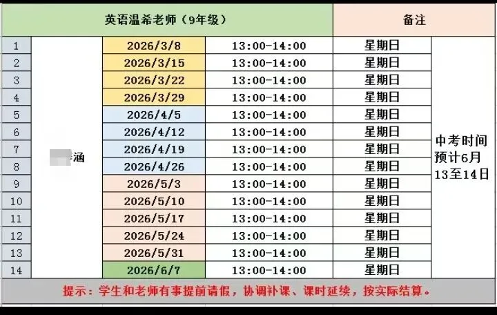 中考138分突击班 第1张