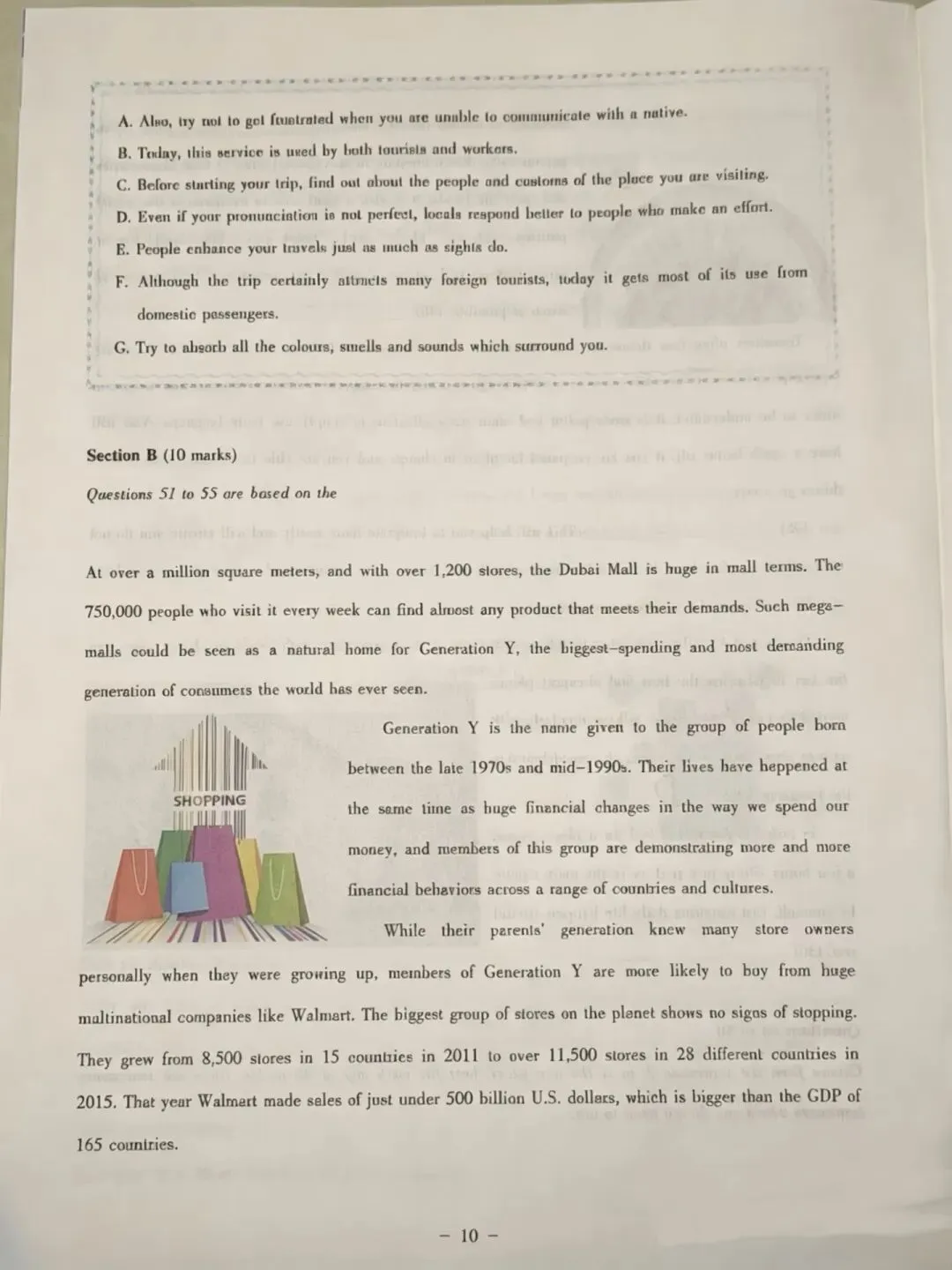 【大英赛真题】2026年全国大学生英语竞赛初赛C类真题及参考答案 第10张