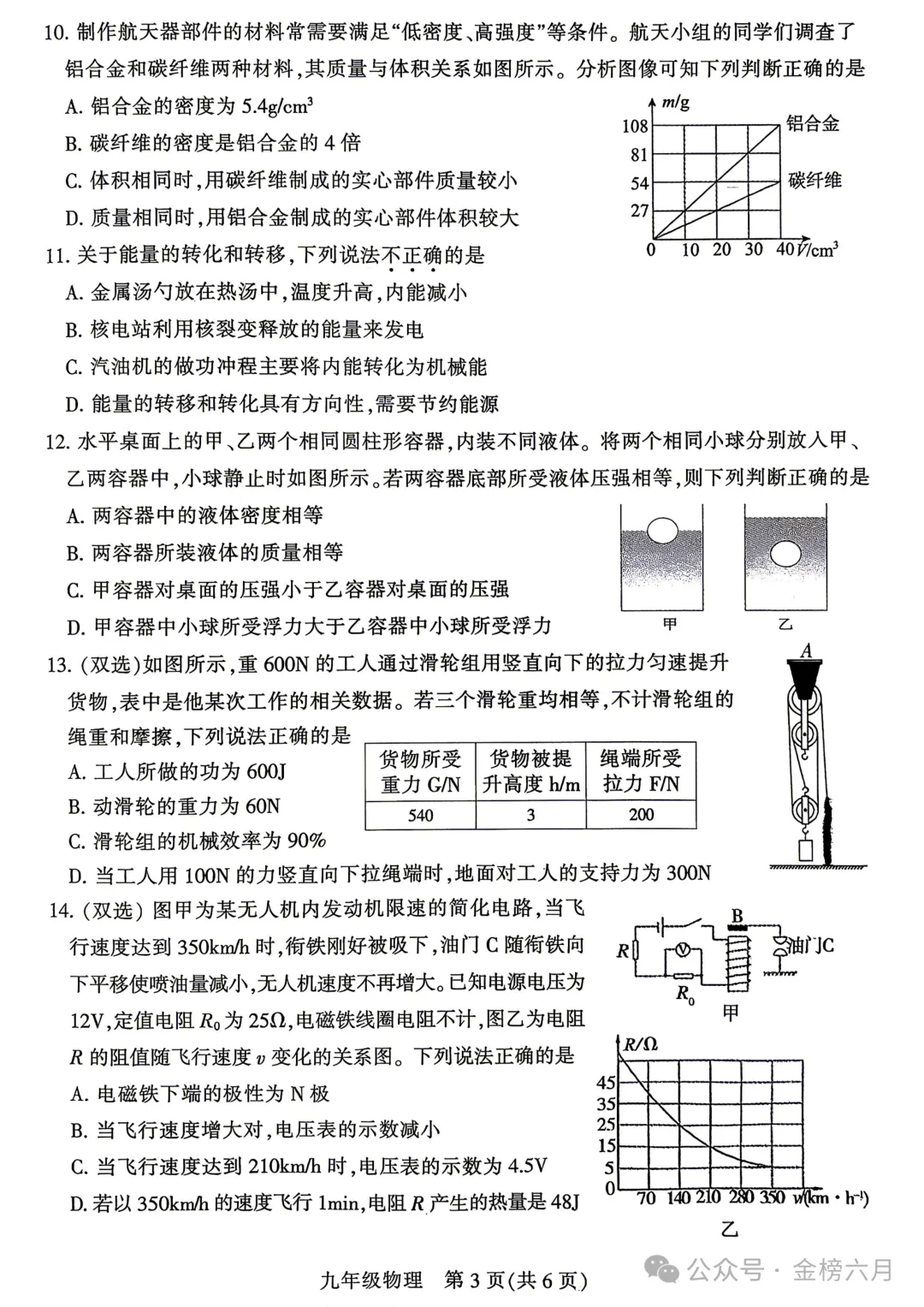 2026年平顶山市中考一模(7科全)试卷、听力及答案 第32张