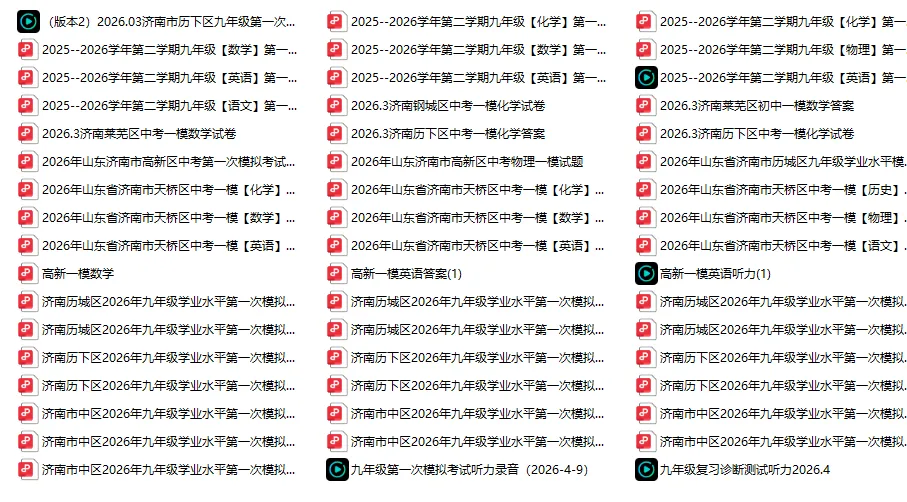 2026济南槐荫区初三一模语文真题+答案 第4张