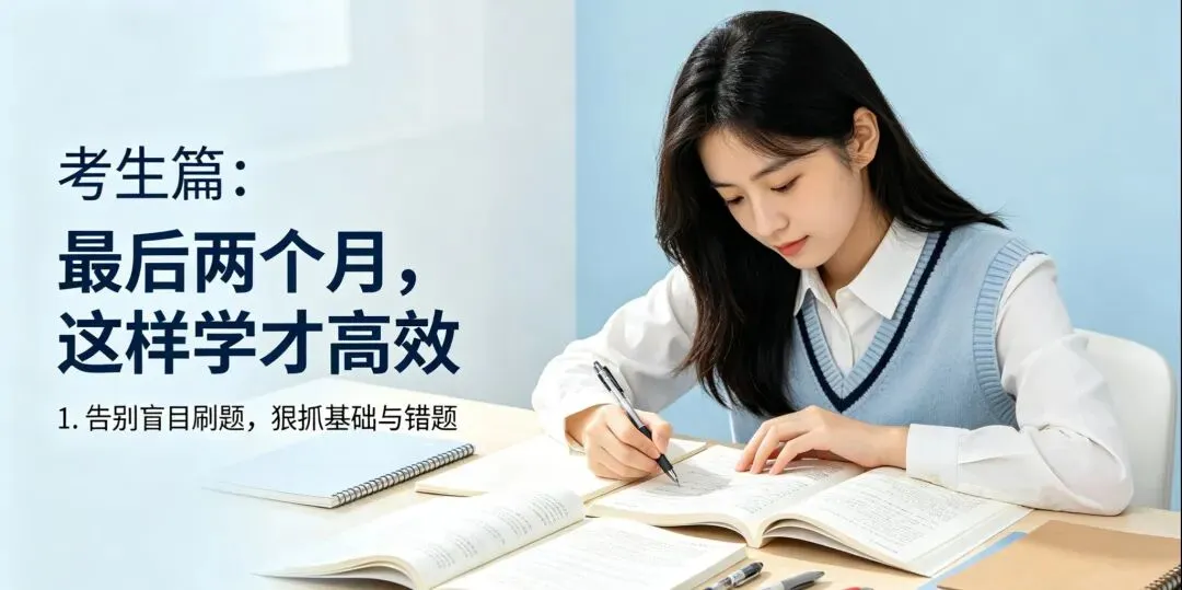 中考倒计时60天!考生+家长必看避坑指南,稳稳冲刺不留遗憾 第2张