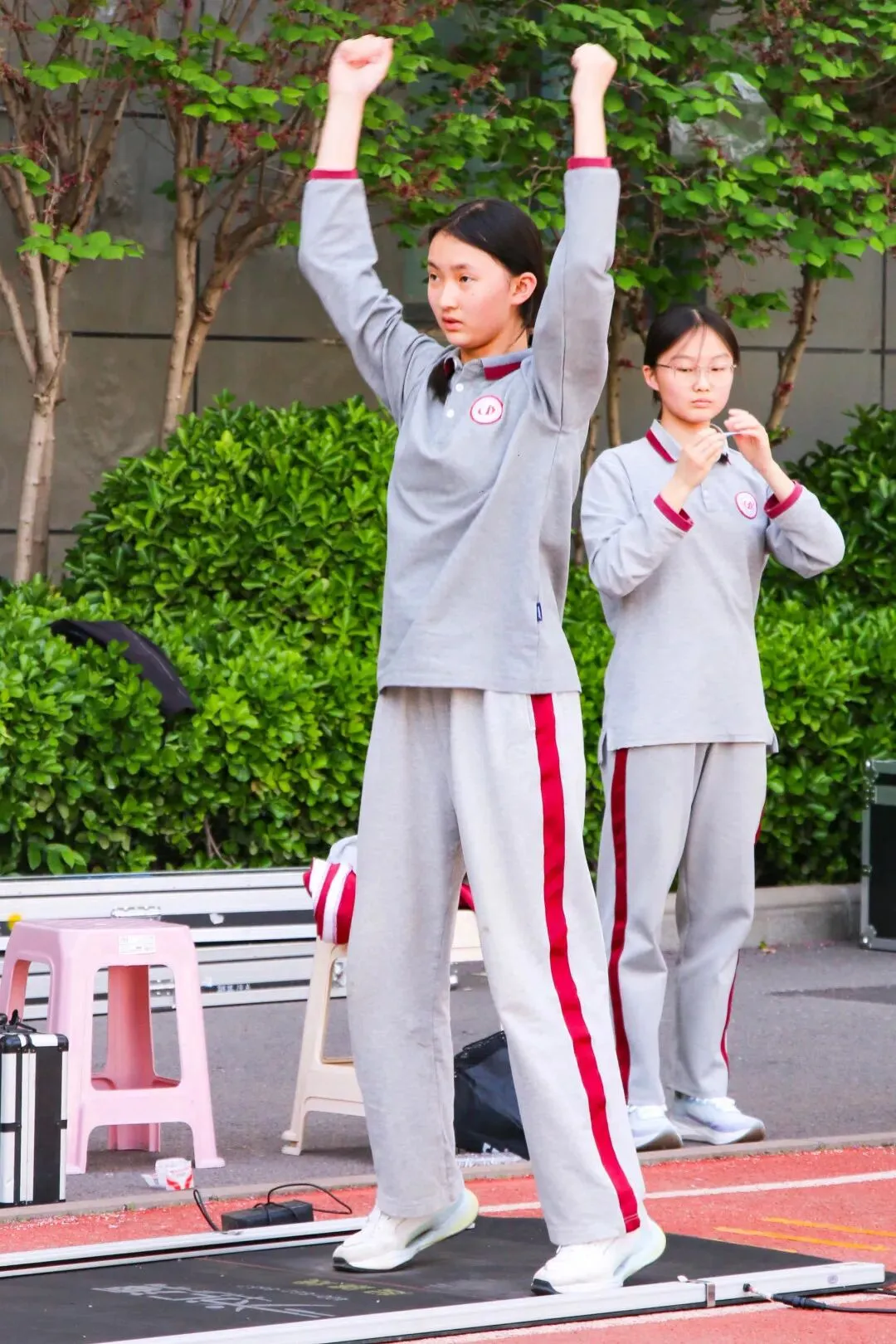 一中•国际城 | 全真模拟,逐梦中考!我校组织初三年级开展体育模拟测试 第21张