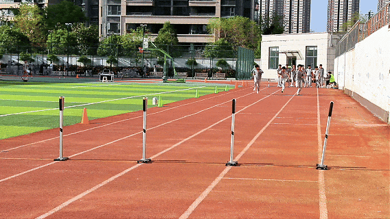一中•国际城 | 全真模拟,逐梦中考!我校组织初三年级开展体育模拟测试 第23张