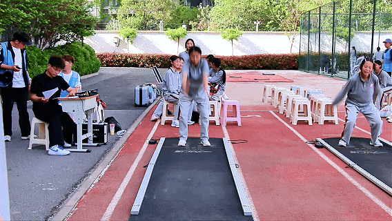 一中•国际城 | 全真模拟,逐梦中考!我校组织初三年级开展体育模拟测试 第36张