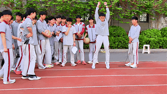 一中•国际城 | 全真模拟,逐梦中考!我校组织初三年级开展体育模拟测试 第52张