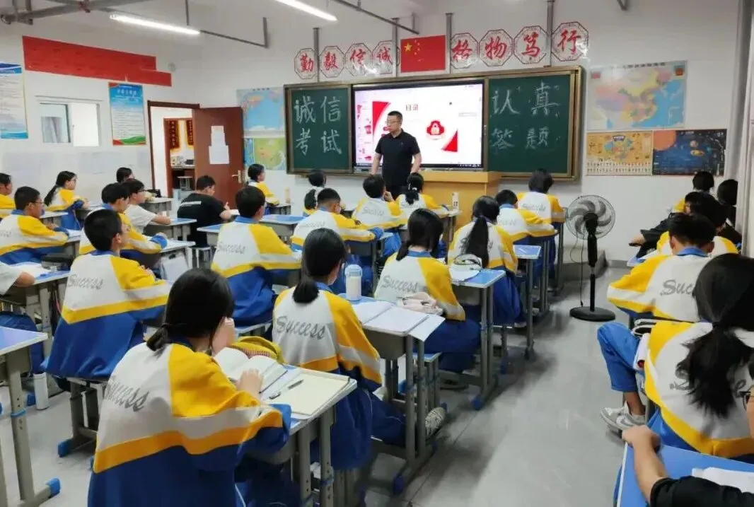 厉兵秣马测实力,凝心聚力迎中考——成功初三年级圆满完成体育市一诊检测 第34张