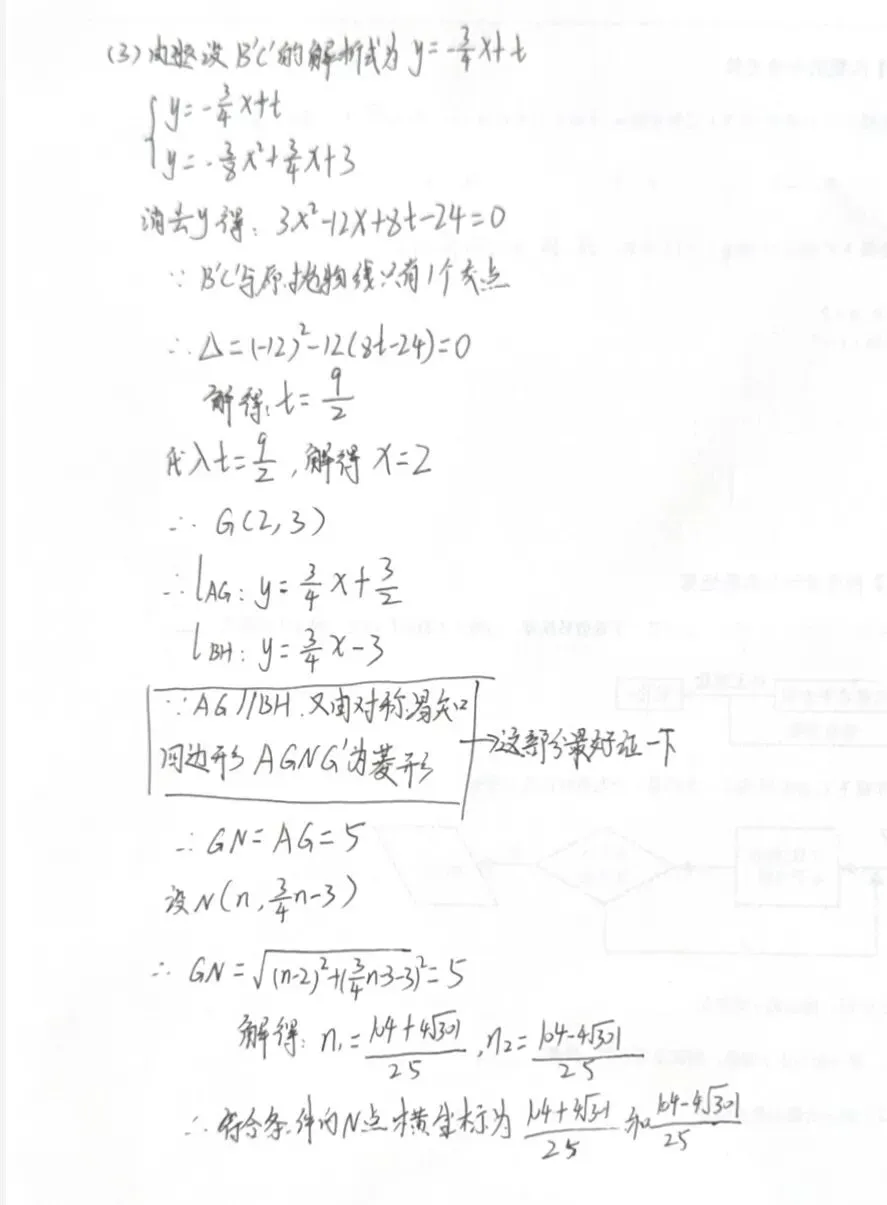 【中考压轴题冲刺·Day 1】二次函数最值问题和图形变换问题 第8张