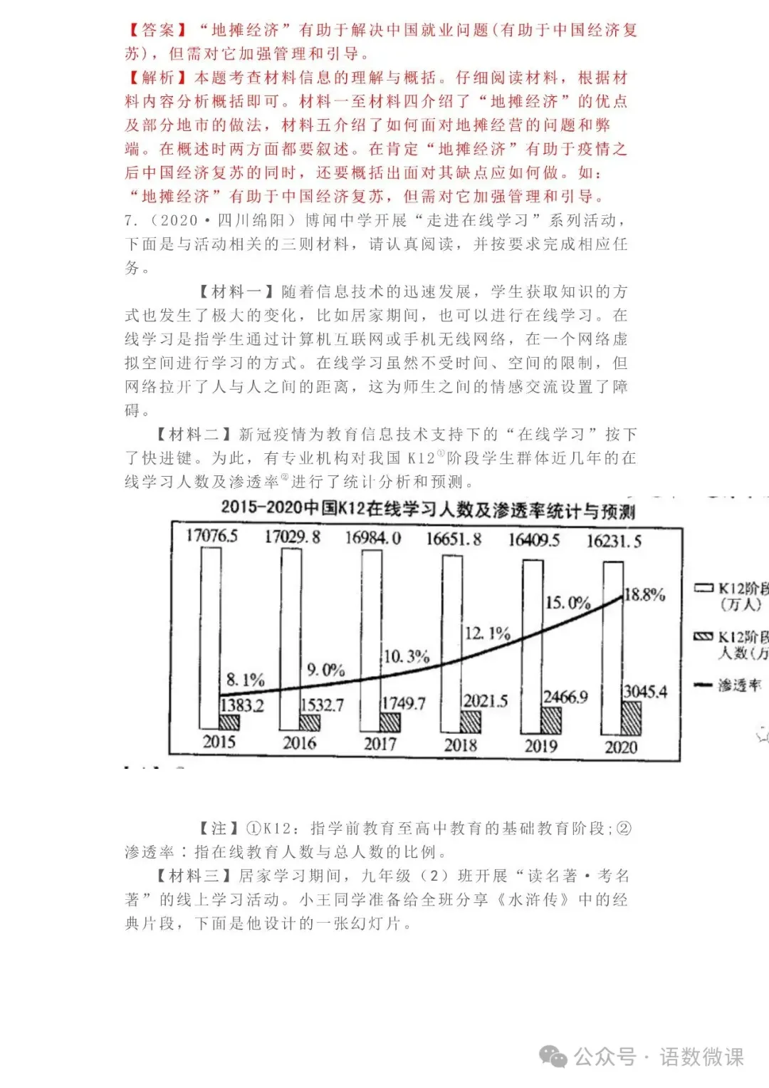 中考语文专项训练 专题12.信息提取与概括丨可下载 第30张