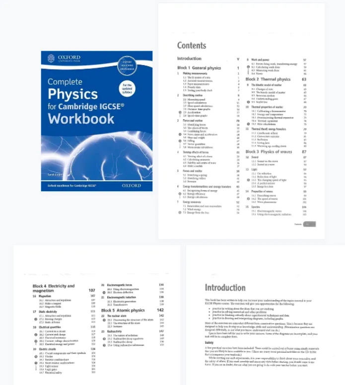IGCSE物理全解析|附IG物理教材+真题免费领取~ 第2张 IGCSE物理全解析|附IG物理教材+真题免费领取~ 第2张