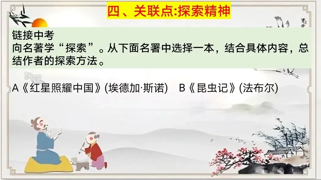 中考12部名著联读复习,这样讲太清晰了 第19张