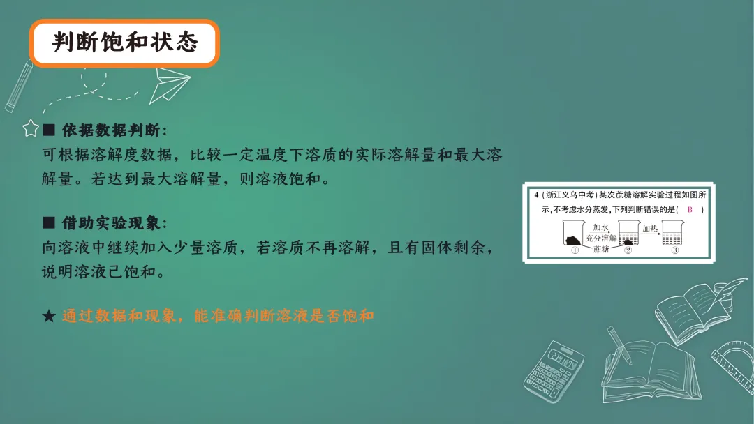 F844 二轮中考专题复习 决胜中考2026 优质课资源包 初中化学《单元复习---溶液》课件PPT+教学设计Word 第15张