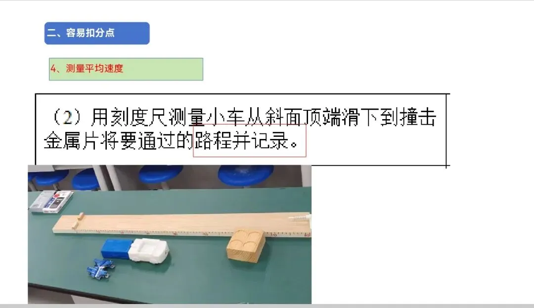 中考物理实验操作考试注意事项 第4张