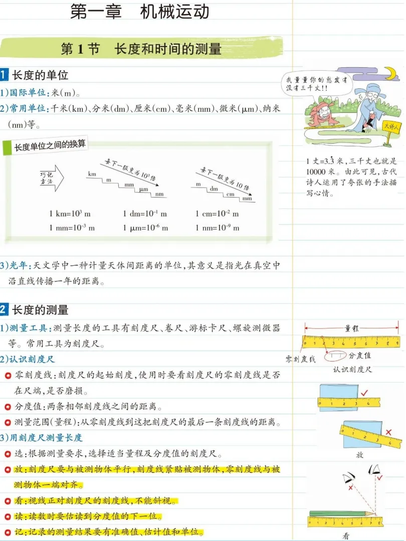 初中各科学霸与中考状元笔记免费分享 第7张