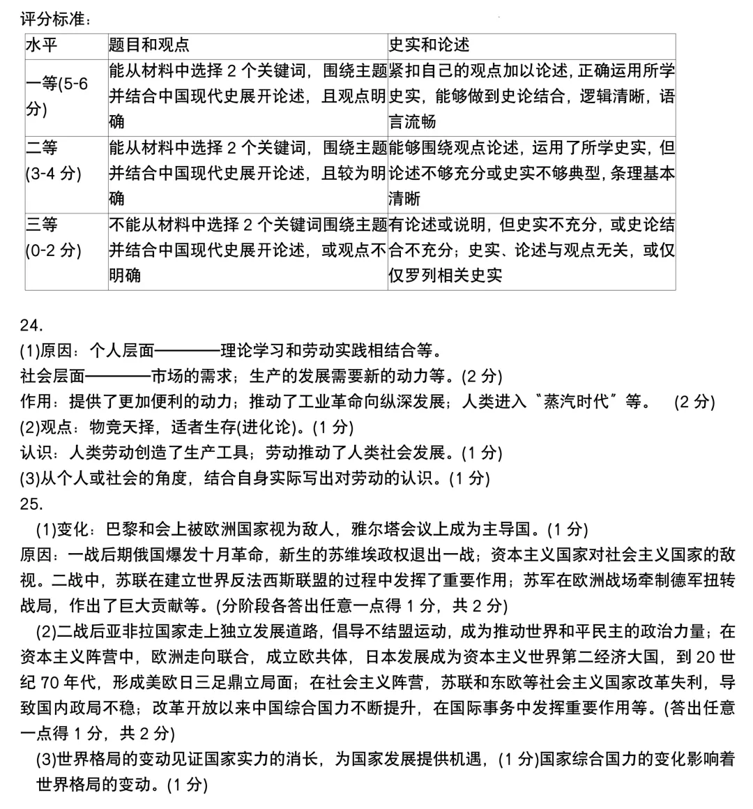2026年洛阳市涧西区中考一模(7科全)试卷及答案 第56张