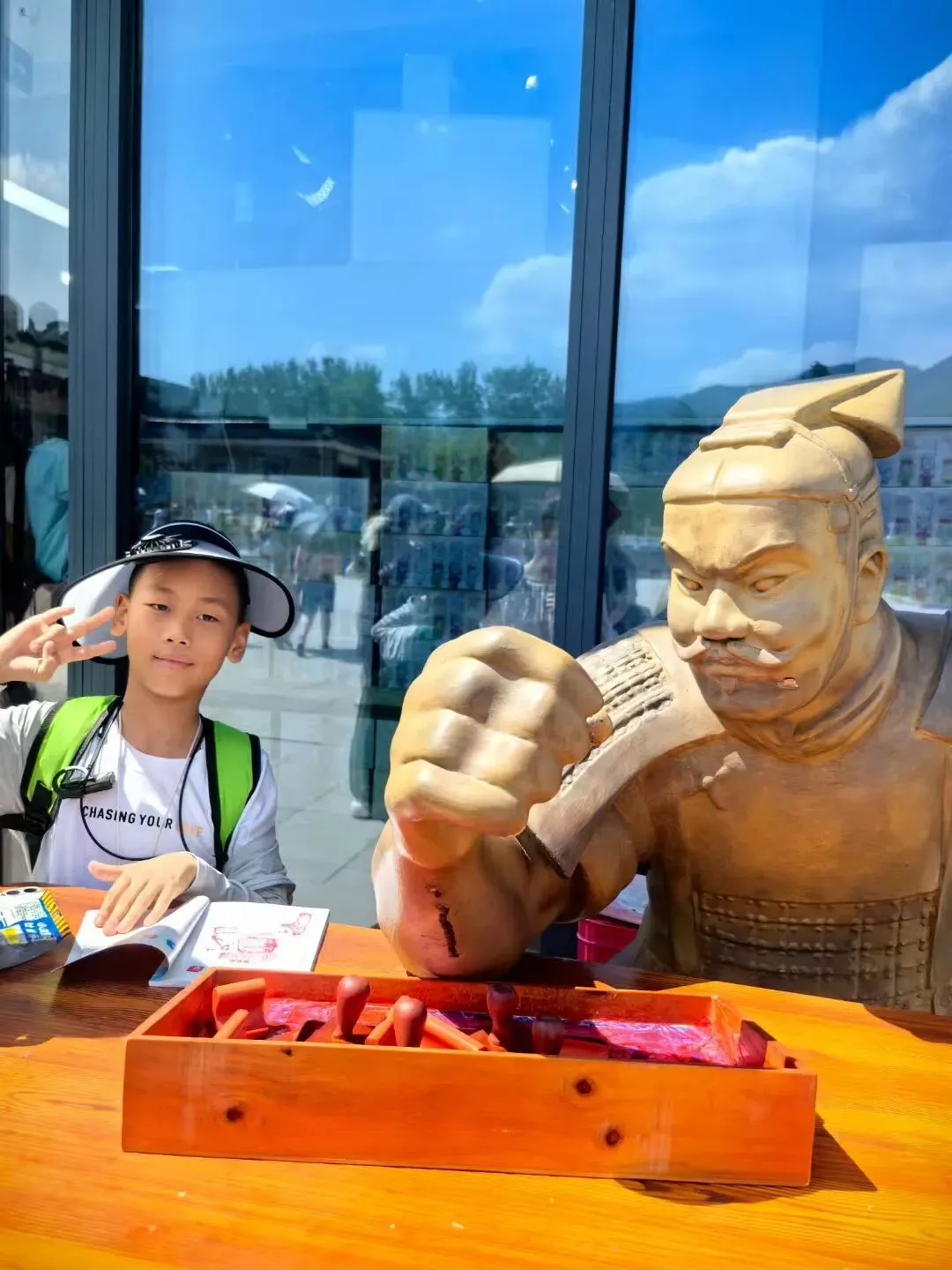 【中考假长途研学】行知西安|半坡博物馆+兵马俑+陕历博+碑林+城墙+大雁塔+大唐西市博物馆+西北大学+袁家村+穿汉服化唐妆 第9张