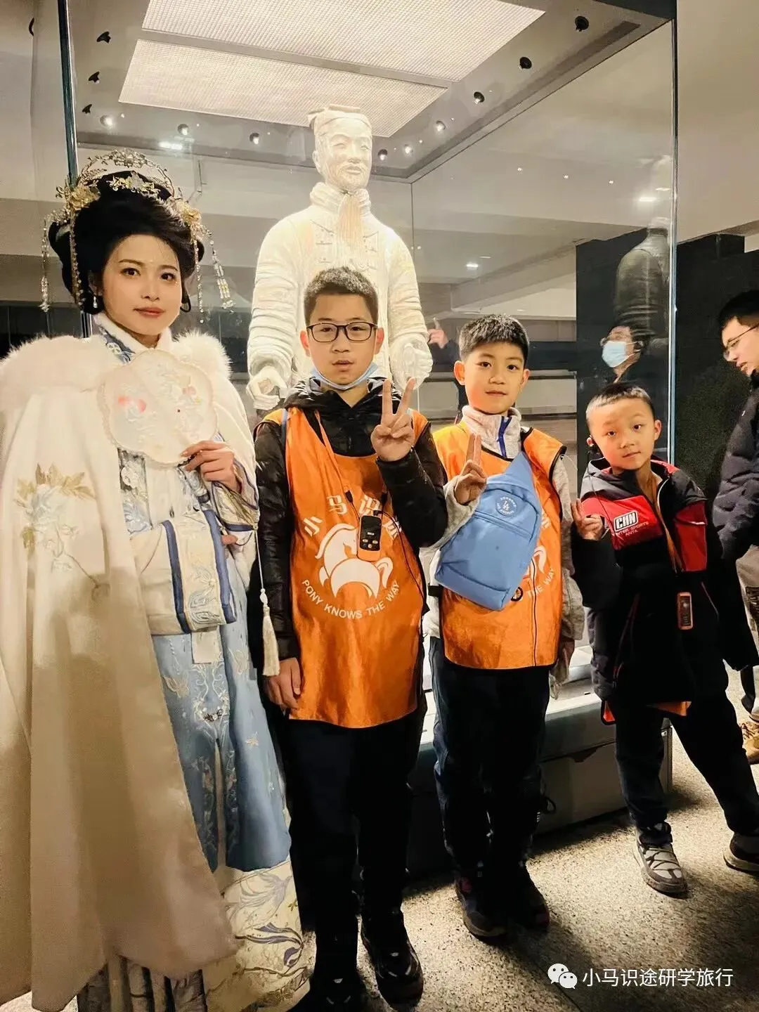 【中考假长途研学】行知西安|半坡博物馆+兵马俑+陕历博+碑林+城墙+大雁塔+大唐西市博物馆+西北大学+袁家村+穿汉服化唐妆 第39张