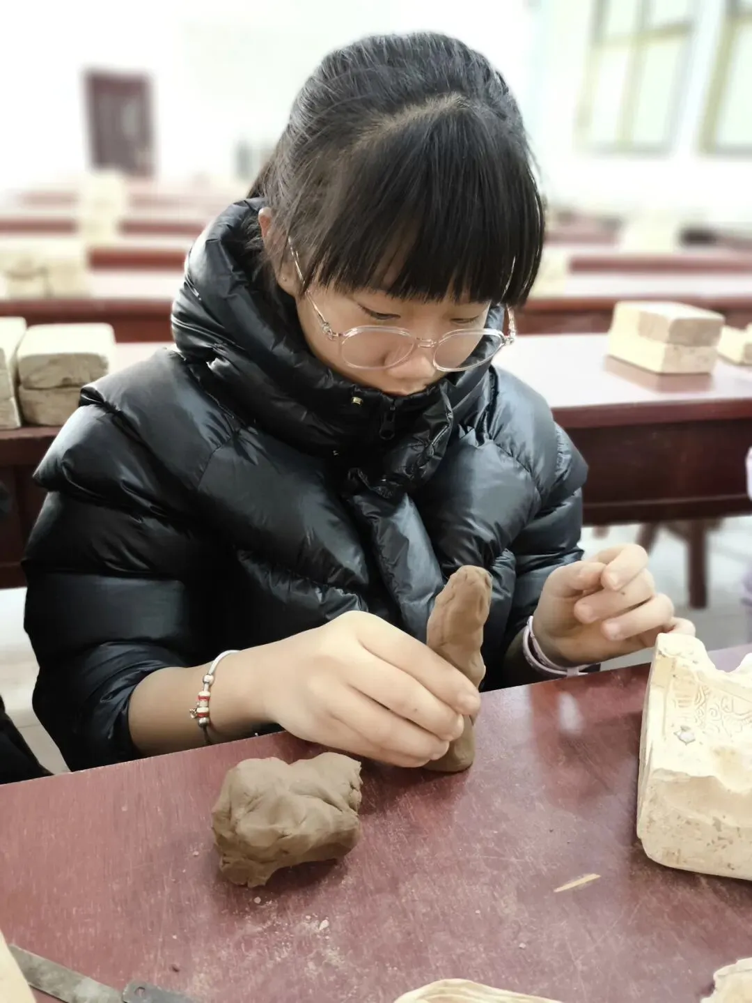 【中考假长途研学】行知西安|半坡博物馆+兵马俑+陕历博+碑林+城墙+大雁塔+大唐西市博物馆+西北大学+袁家村+穿汉服化唐妆 第42张