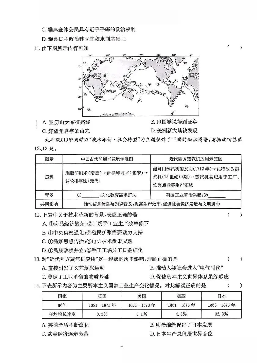 【26.4.14】2026年吕梁市中考模拟试题(卷) 第56张
