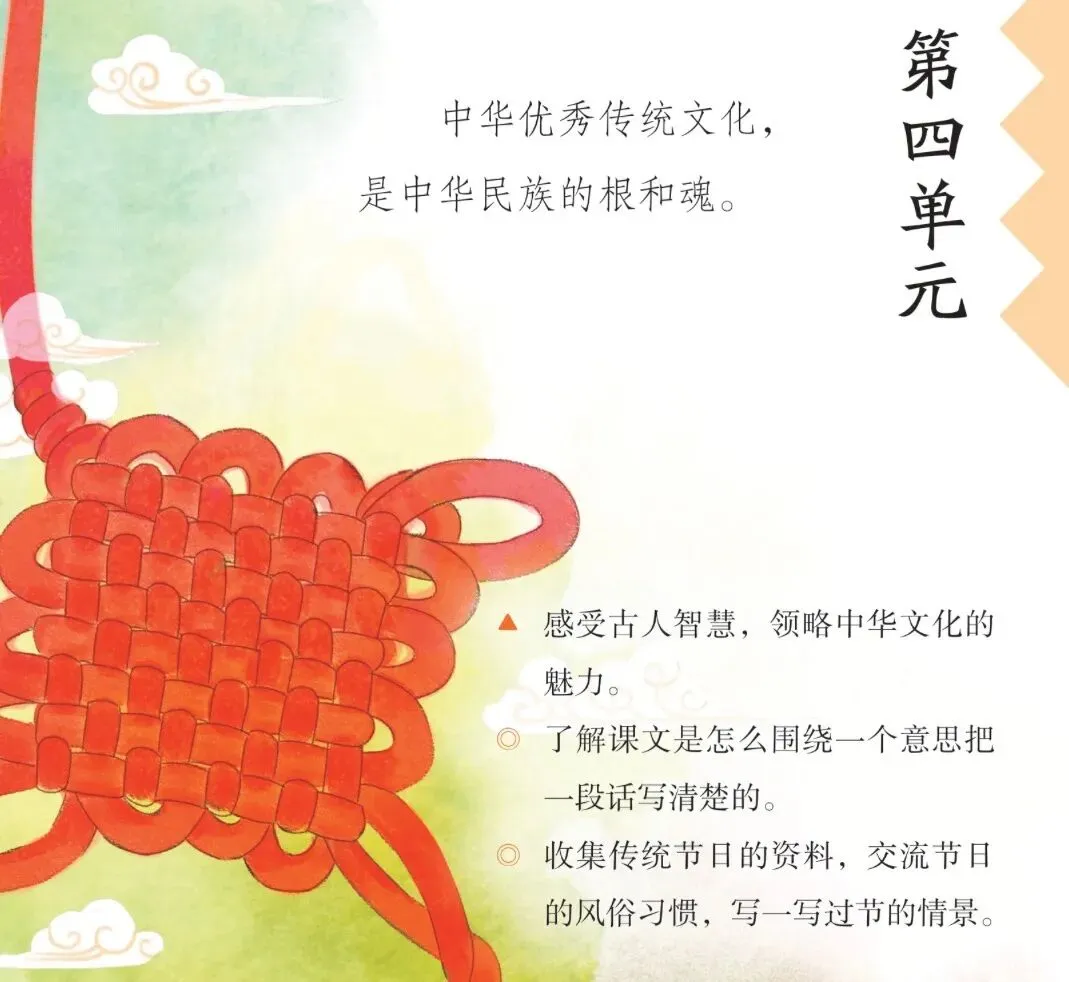 三年级下语文第四单元:这5张图+4道真题,期中考前必须过一遍 第2张