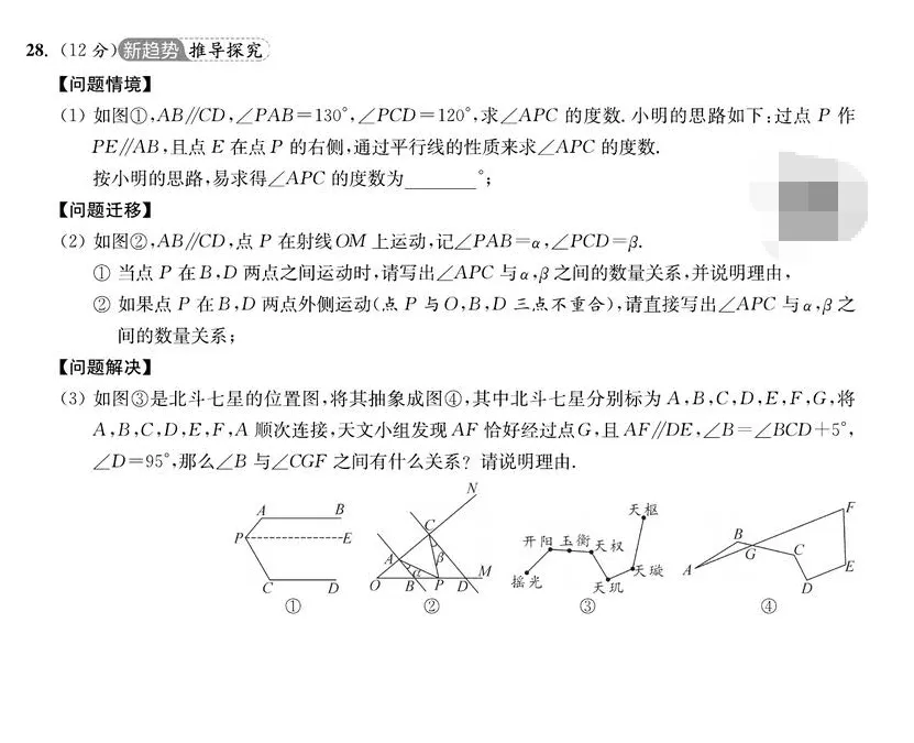 2026《初中数学•亮点给力大试卷》七下(SK) 第11张