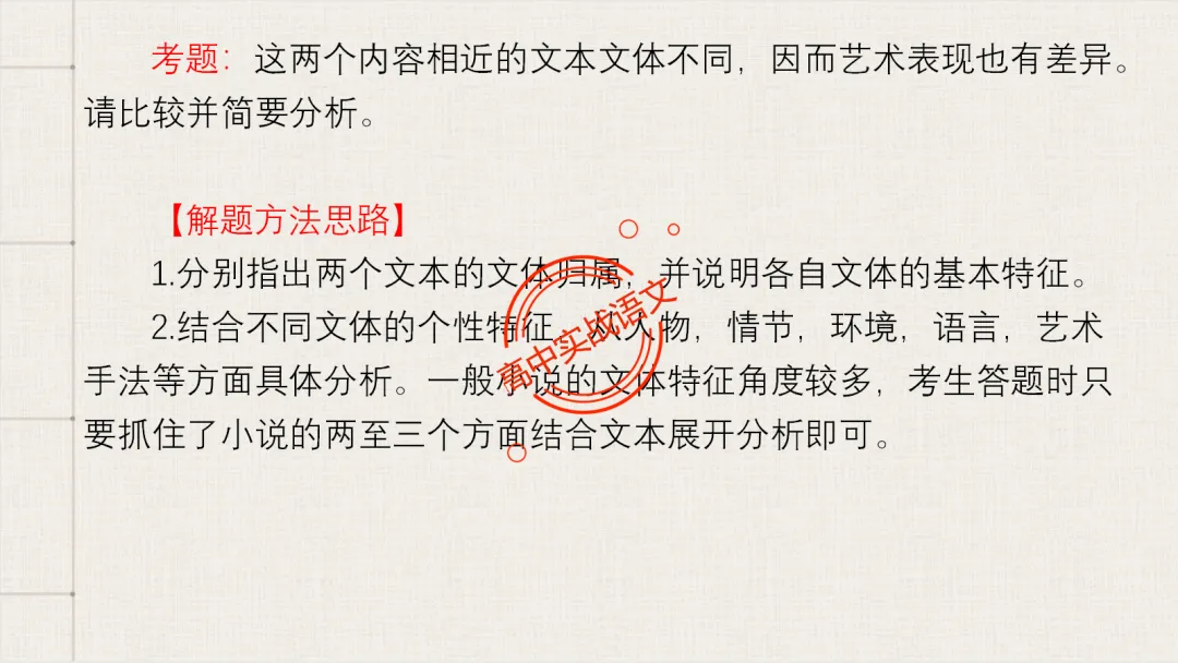 【2026第二次八省联考+真题】文学类文本【双文本阅读】【考情分析+策略分析+示范+实战演练】 第90张