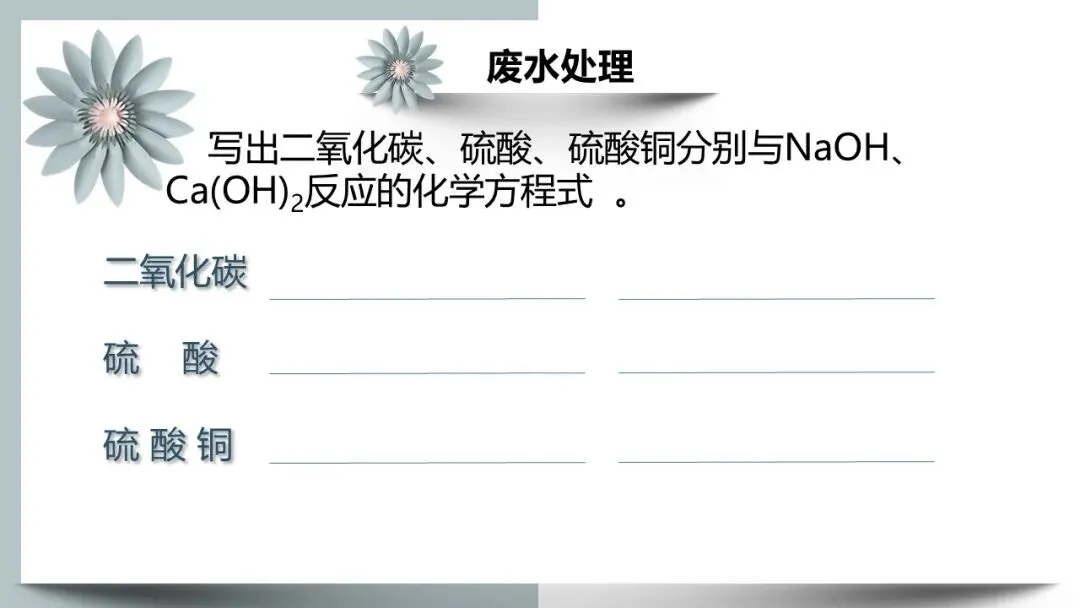 【中考化学复习课件】造纸术的前世今生—— 碱的性质复习 第9张