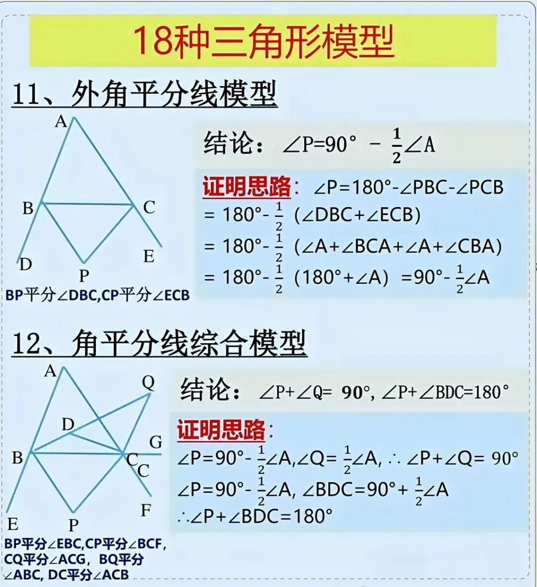 中考数学常考三角形模型 第6张