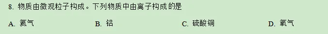 尹晓旦|2025年化学一模试卷分析 第7张