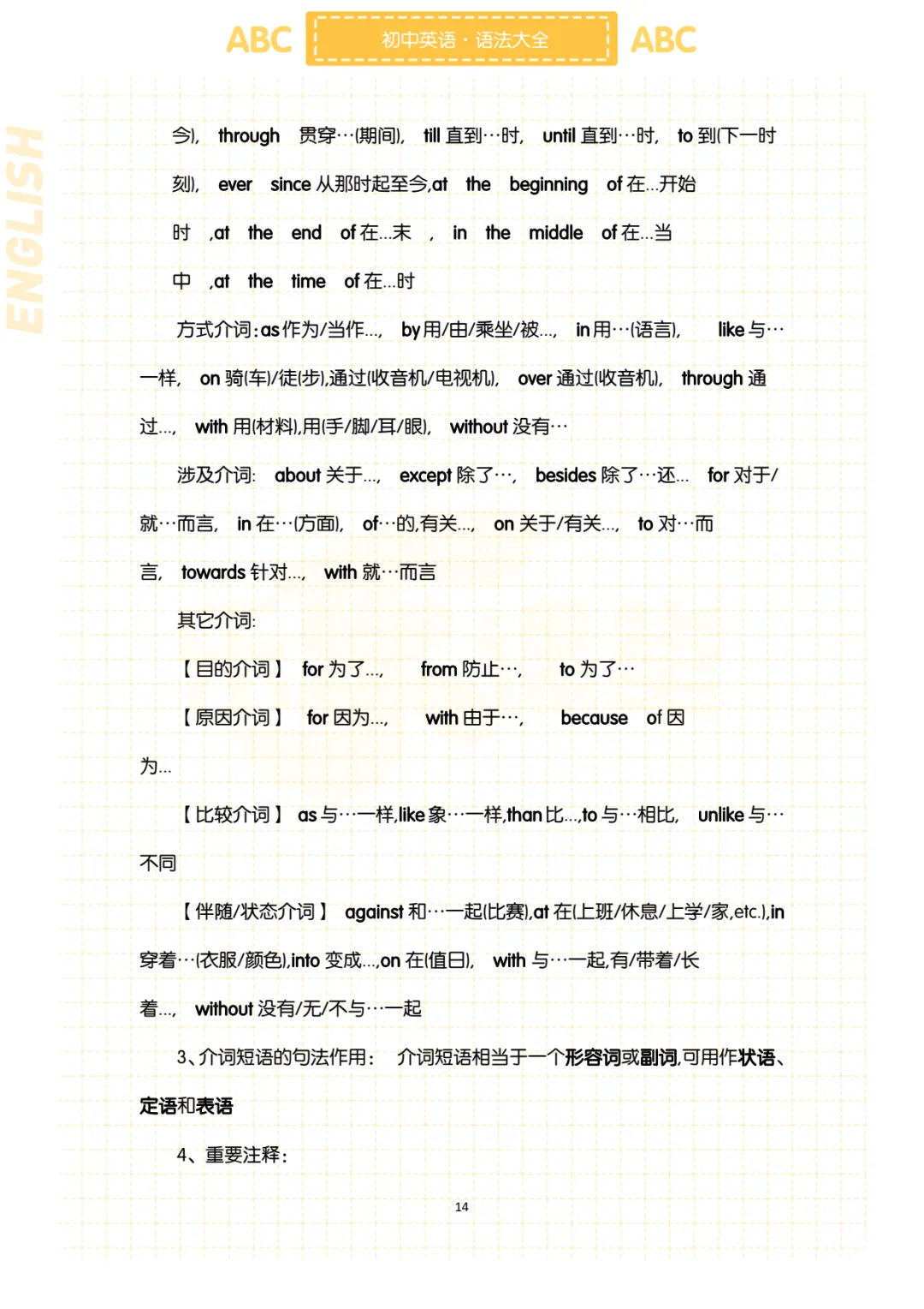 初中各科《中考复习提分秘籍》PDF电子版,可下载打印,语文/数学/英语/物理/化学,复习资料包 第17张