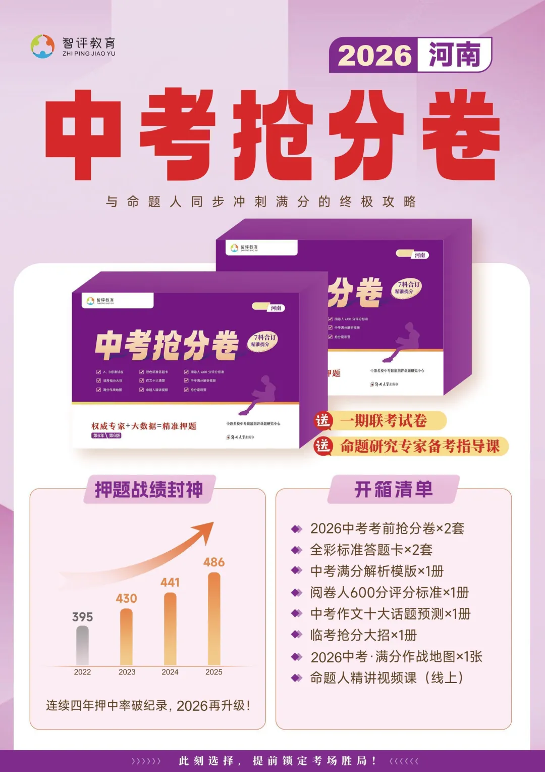 2026河南中考抢分卷,精准命中提分关键,助力孩子短时突破,赢战!! 第1张