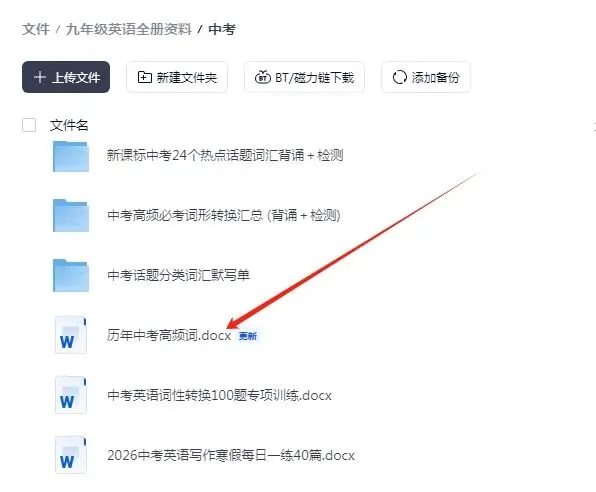 中考英语 “常客”:600多个单词出现超 14 次 第4张