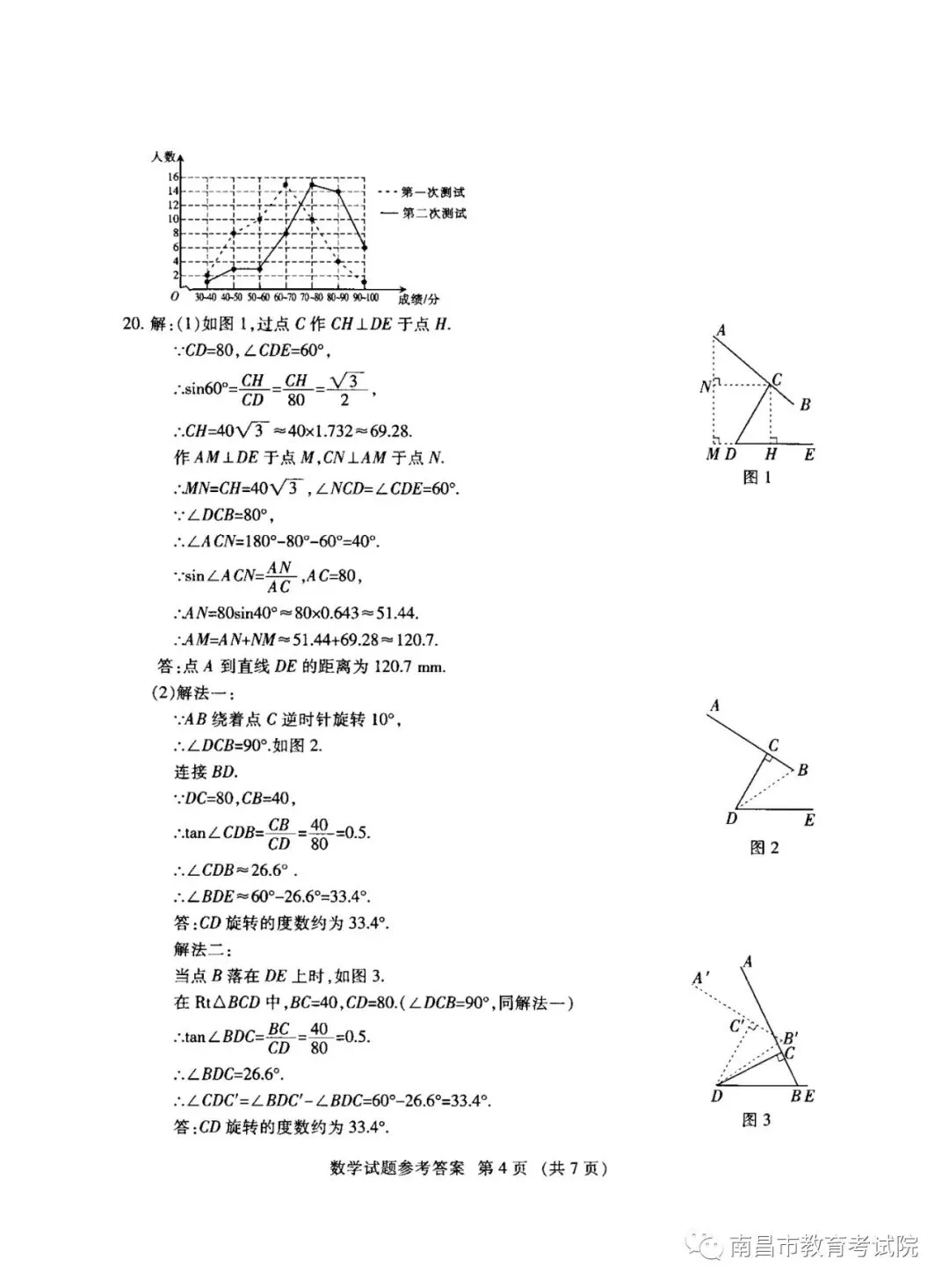 速看!江西省2020年中考官方试卷及参考答案公布!快来估分! 第14张