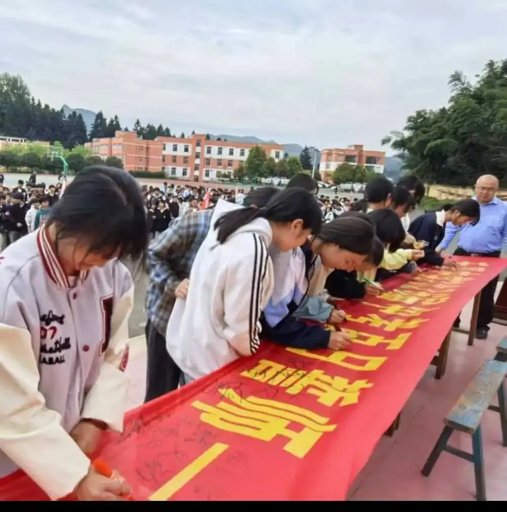 千溪学子展风采,中考誓师勇争先 第8张