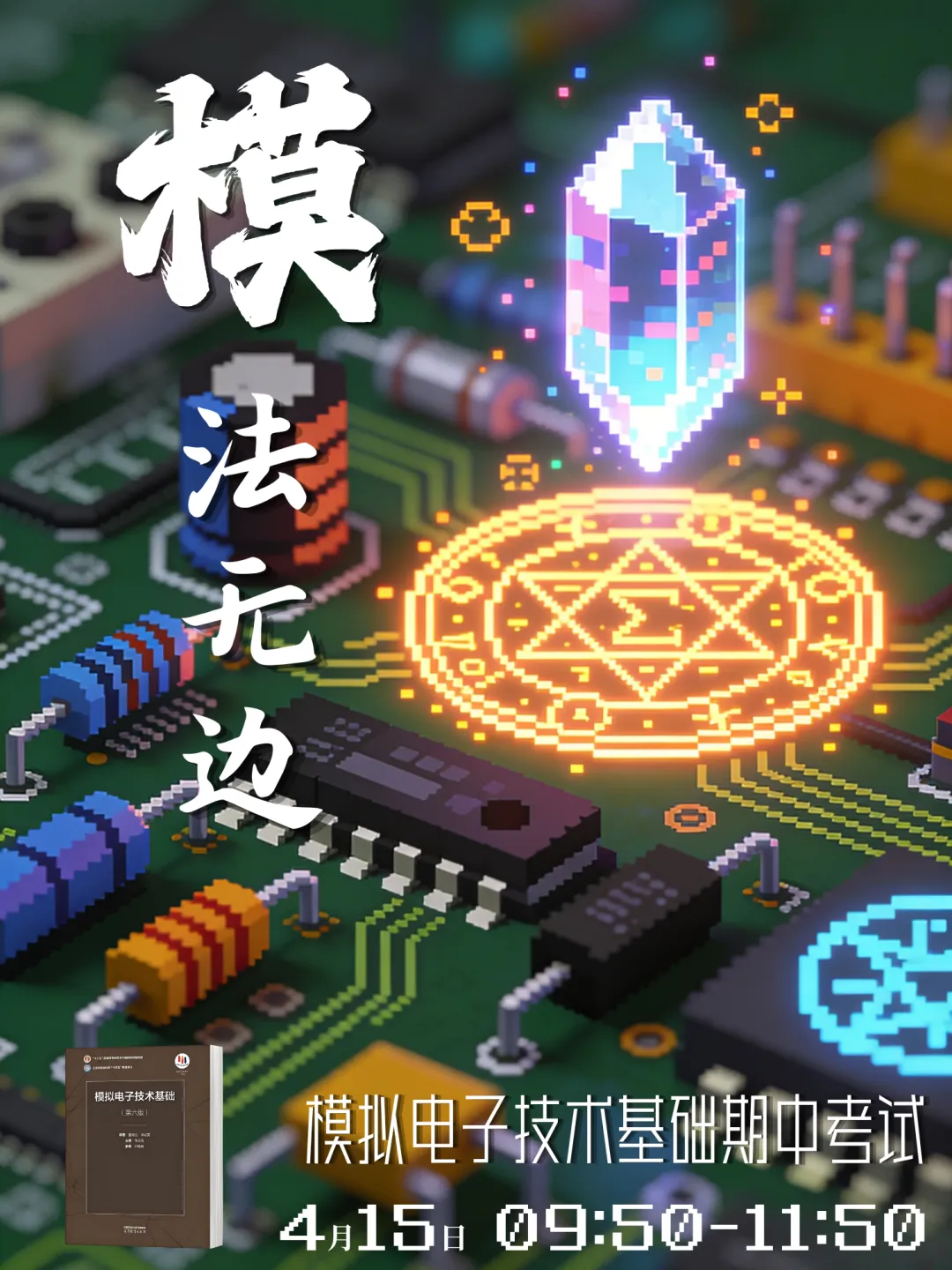 祝你“模”法无边!模拟电子技术基础期中考试加油! 第1张