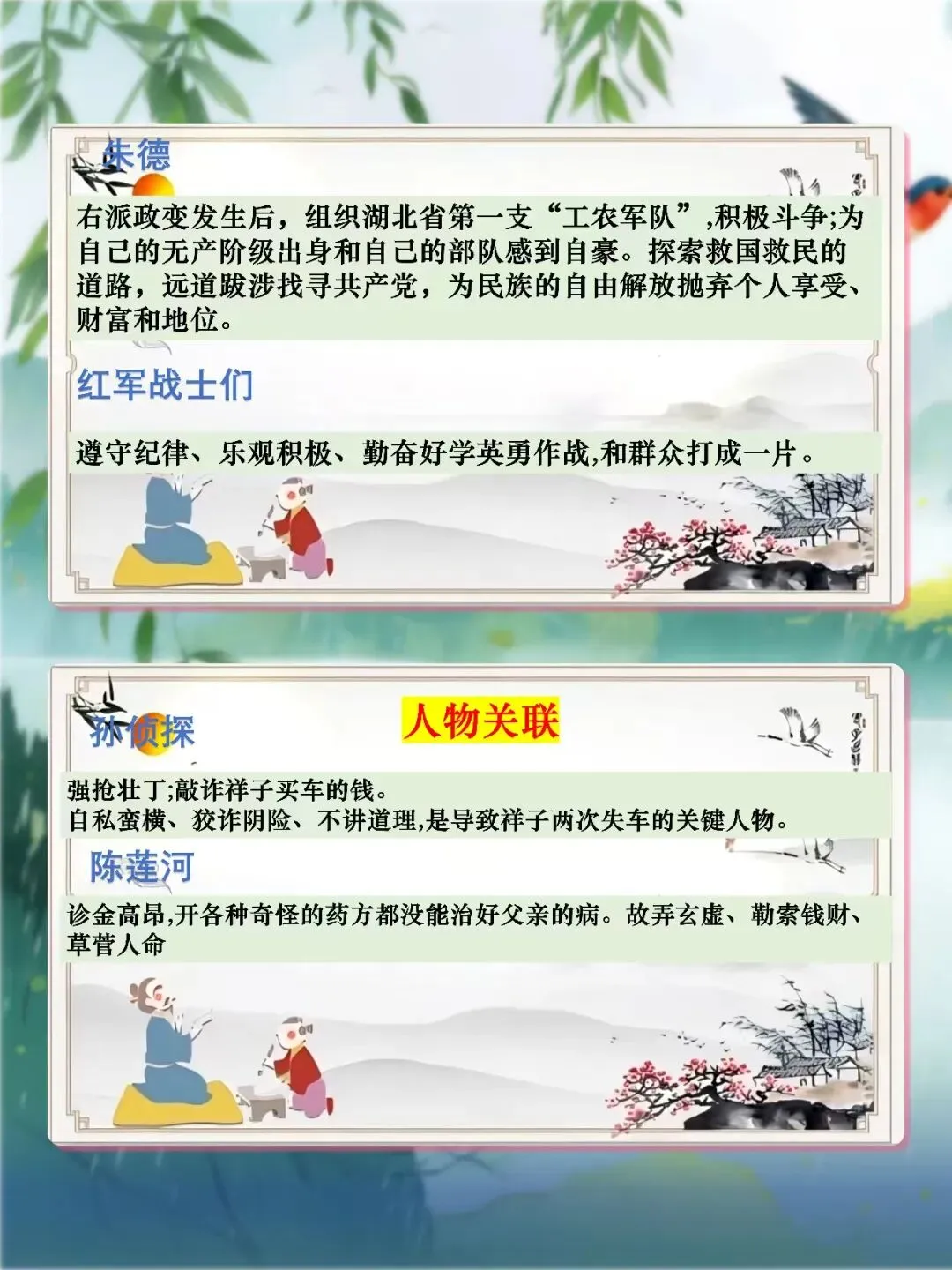 中考12部名著联读复习,这样讲太清晰了! 第13张