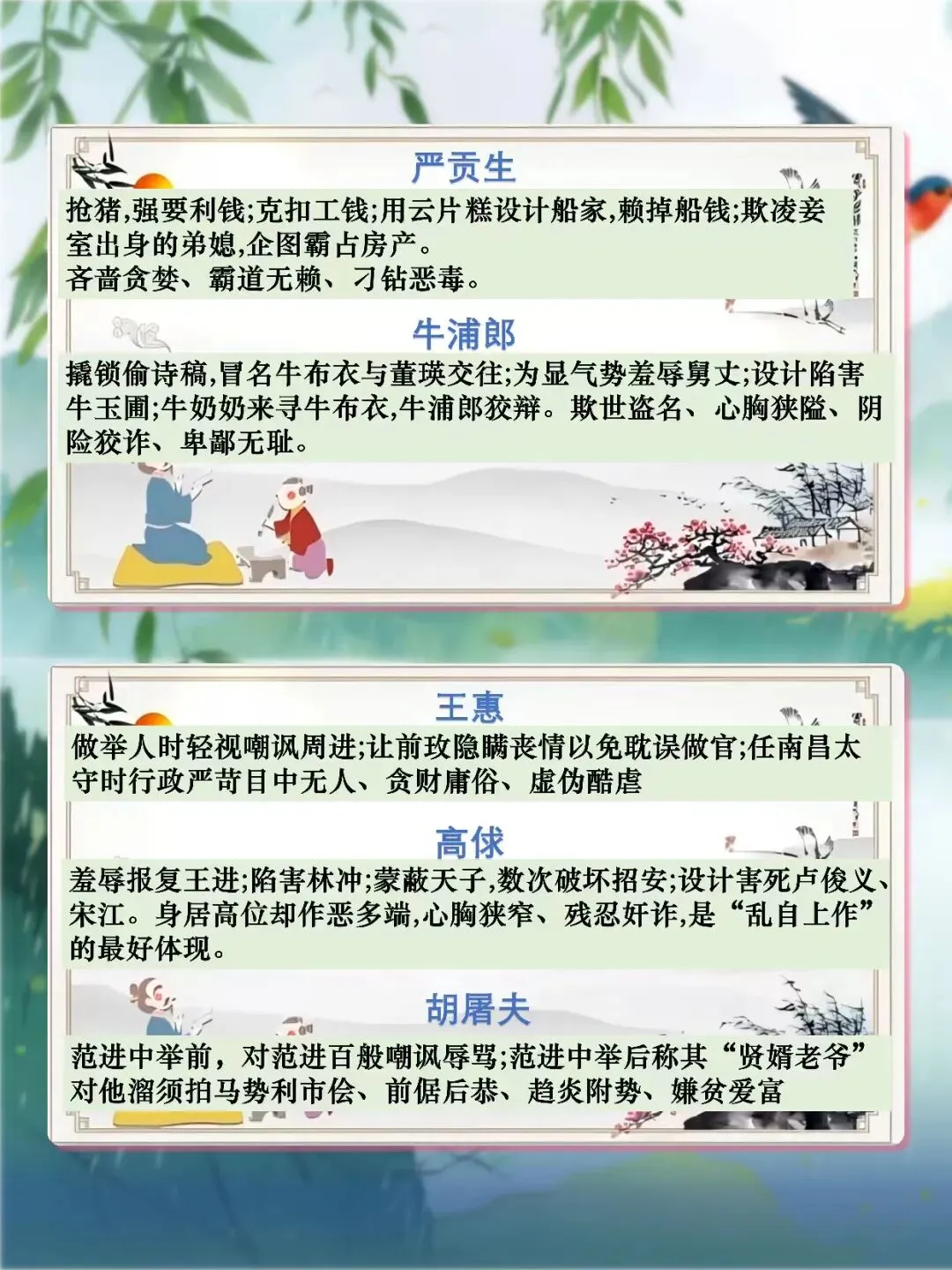 中考12部名著联读复习,这样讲太清晰了! 第14张