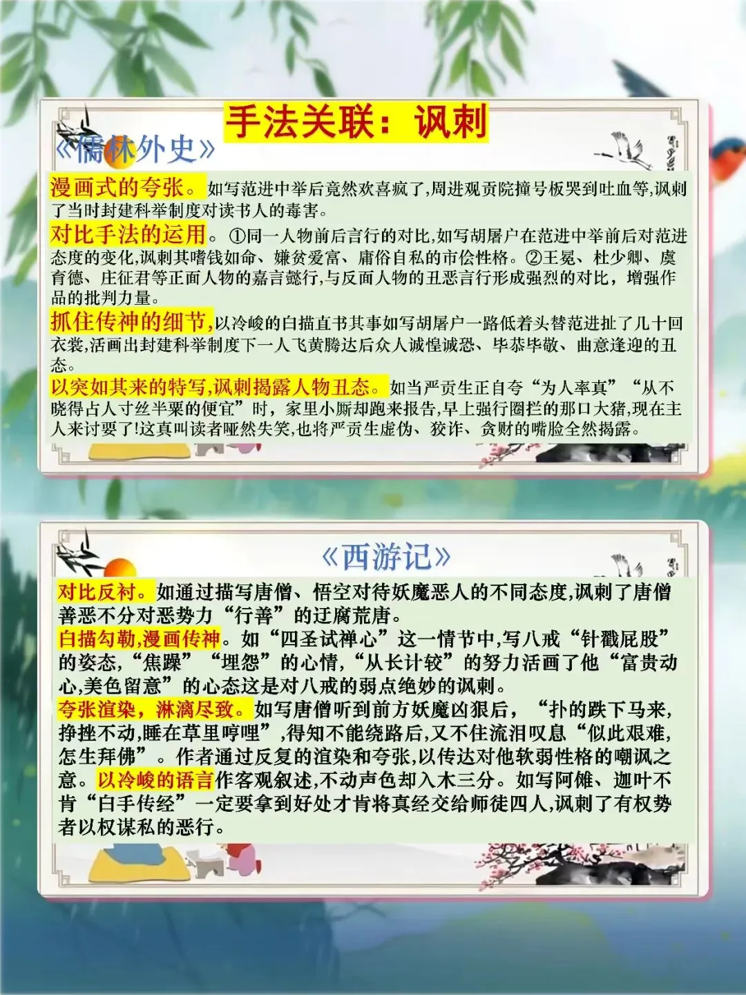 中考12部名著联读复习,这样讲太清晰了! 第15张