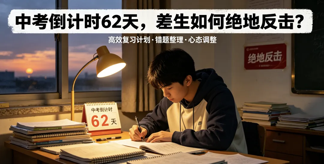 中考倒计时,差生如何绝地反击?这份逆袭规划请收好! 第1张