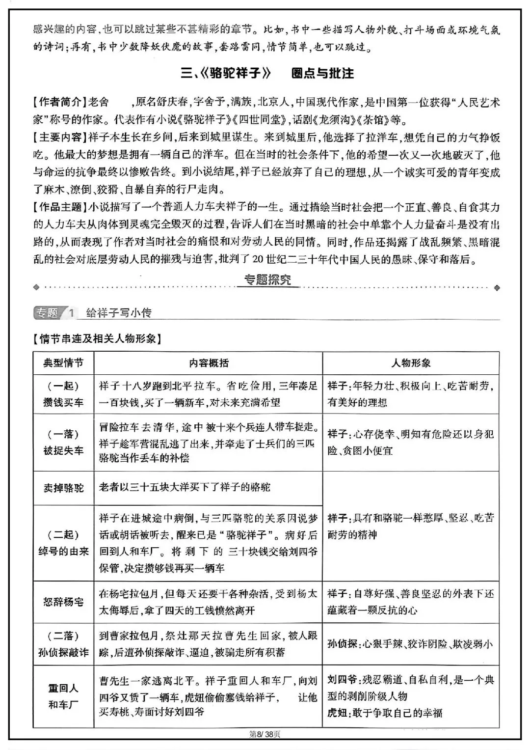 2026 中考语文古诗文言文+12部名著知识点总结(默写版+背诵版)(电子版可打印) 第33张 2026 中考语文古诗文言文+12部名著知识点总结(默写版+背诵版)(电子版可打印) 第33张