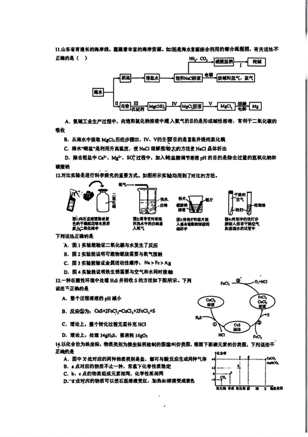 2026青岛各区自招模拟真题+划线+答案!高清无水印下载! 第16张