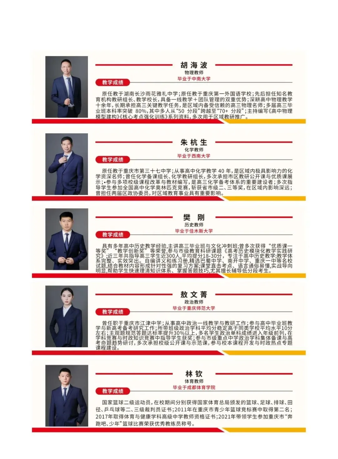 重庆奥林教育2027届中考复读招生简章 第12张