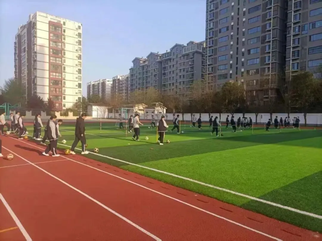 以练为战,冲刺中考——济宁市第十三中学红星校区初四体育模拟测试顺利开展 第4张