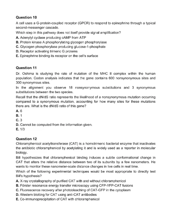 2026年USABO真题答案解析免费分享!附考后USABO直通车课程规划 第4张