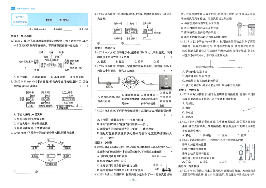 2026中考真题分类【物理】 第57张