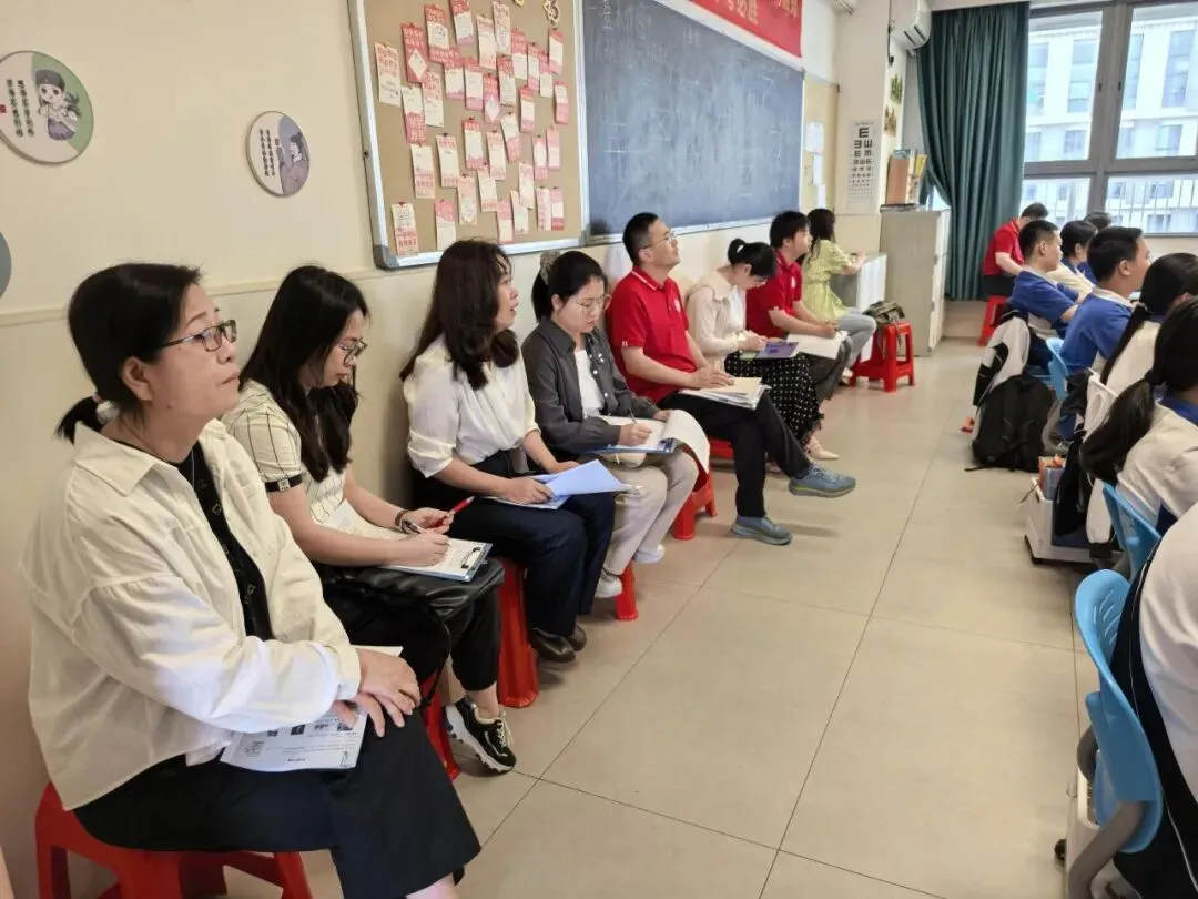 中考复习如何“提质”?坪山区教科院到我校把脉课堂,共研备考策略 第19张