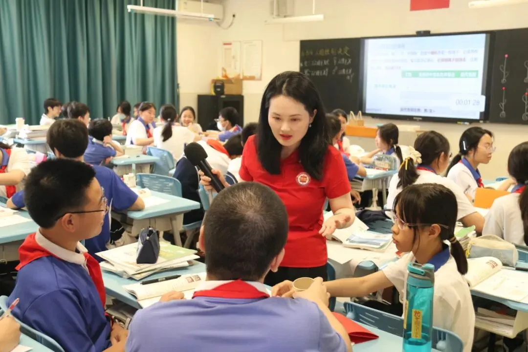 中考复习如何“提质”?坪山区教科院到我校把脉课堂,共研备考策略 第30张