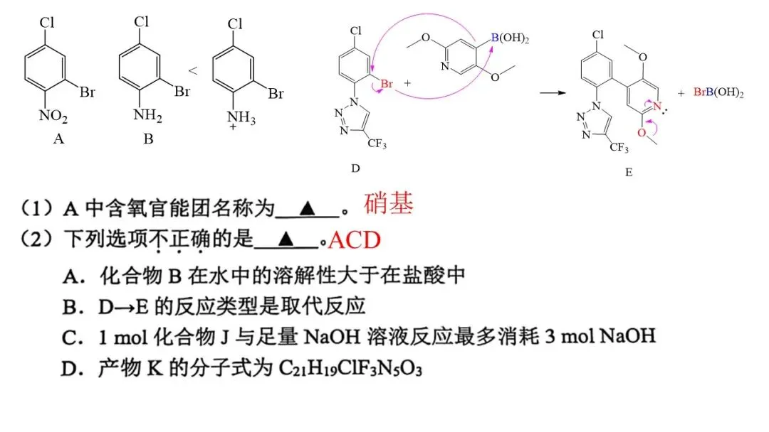 20264月宁波高三二模化学试卷解析与讲评 第44张